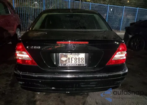 2006 Mercedes-Benz C 280 from USA, damaged, VIN WDBRF54H16A835268